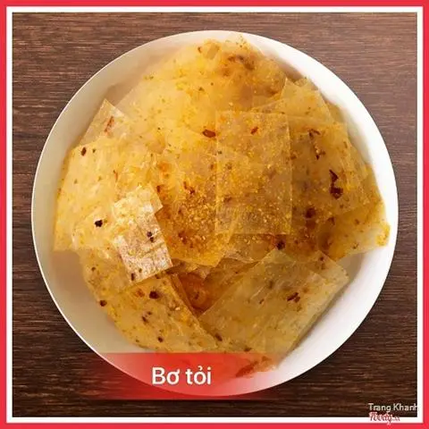Hình ảnh Bánh tráng Long An đặc sản vị bơ tỏi