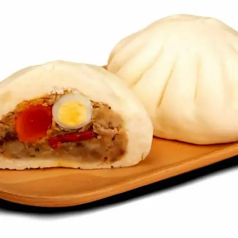 Hình ảnh Bánh bao trứng muối