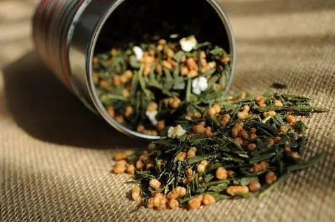 Hình ảnh Trà sữa Gạo Lứt Genmaicha