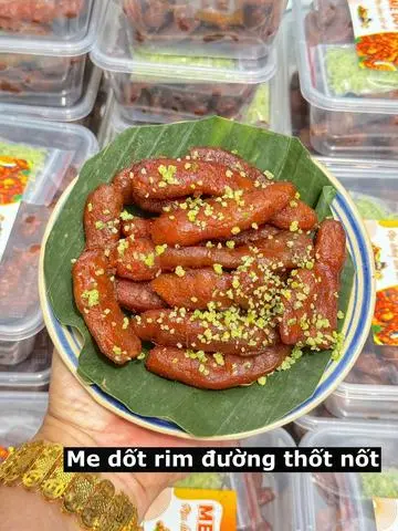 Hình ảnh Me Dốt Rim Đường Thốt Nốt 500g