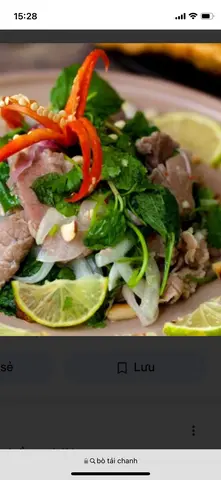 Hình ảnh Bò tái chanh