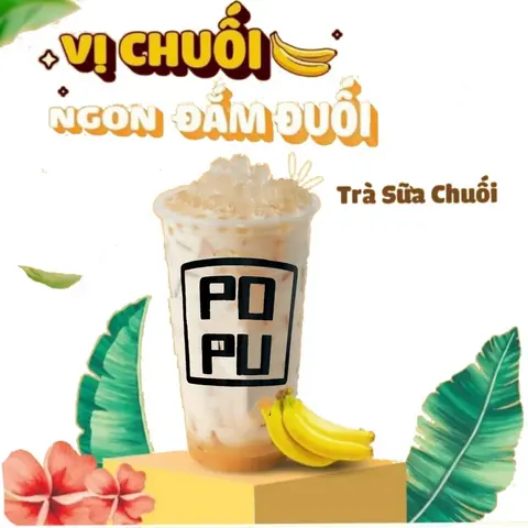 Hình ảnh Trà Sữa Chuối Ngọc Trai 