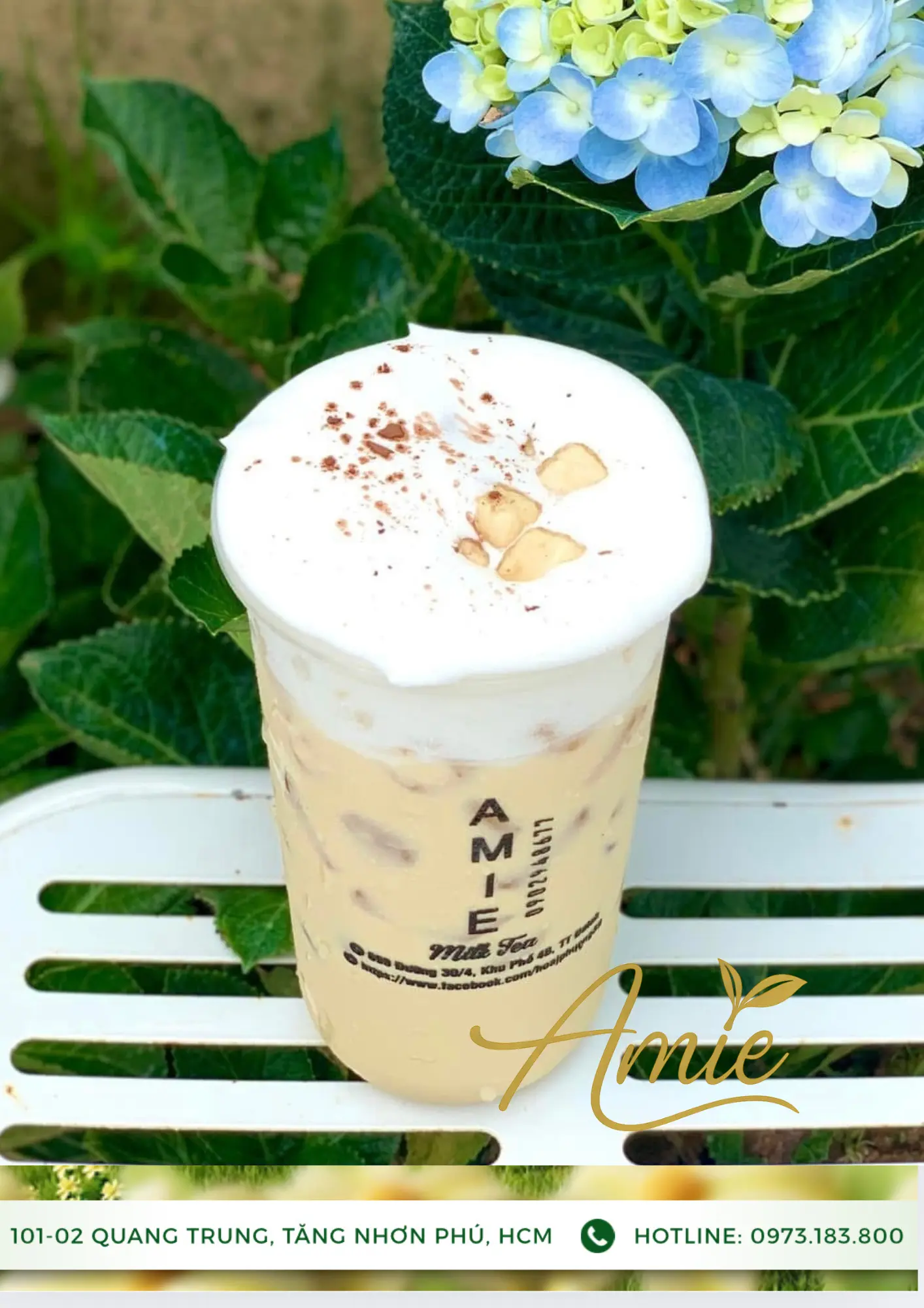 Hình ảnh Trà sữa kem phô mai