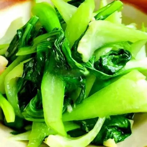 Hình ảnh Phần Rau Cải Thìa Luộc