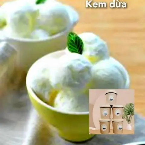 Hình ảnh Kem dừa hũ 400g