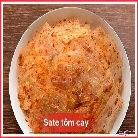 Hình ảnh Bánh tráng Long An đặc sản vị tôm cay