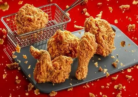 Hình ảnh Combo 2 Miếng Gà+2 Khoai Lắc Nhỏ+Trà Sữa M