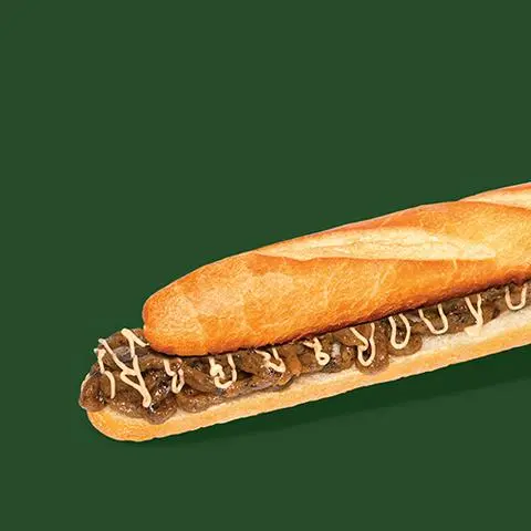Hình ảnh Bánh mì que nấm chay