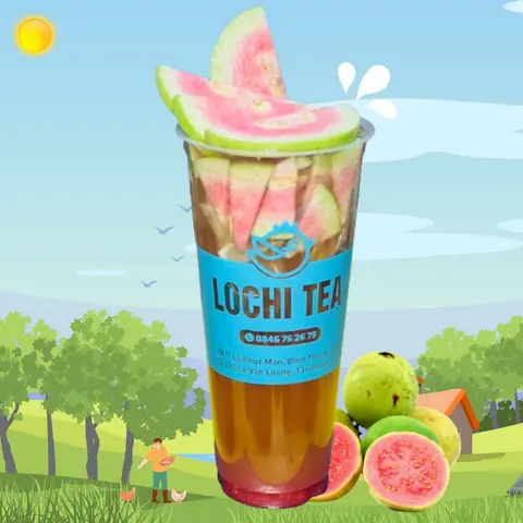 Hình ảnh Trà ổi hồng tươi
