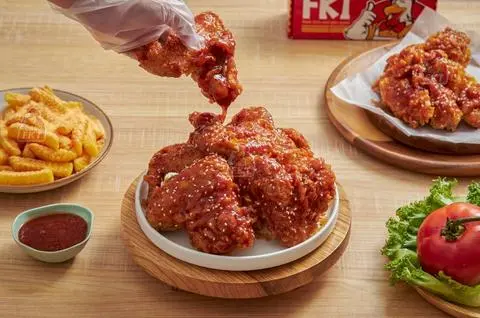 Hình ảnh Cánh Gà Sốt Chua Ngọt + Khoai