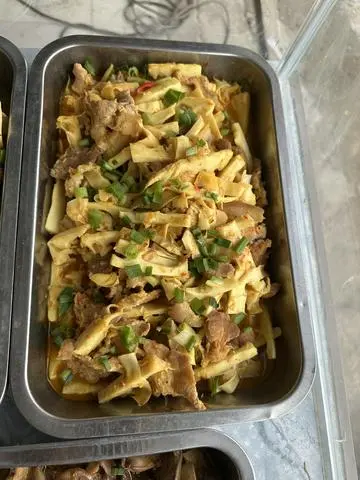 Hình ảnh măng xào thịt