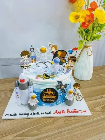 Hình ảnh Bánh kem bé trai