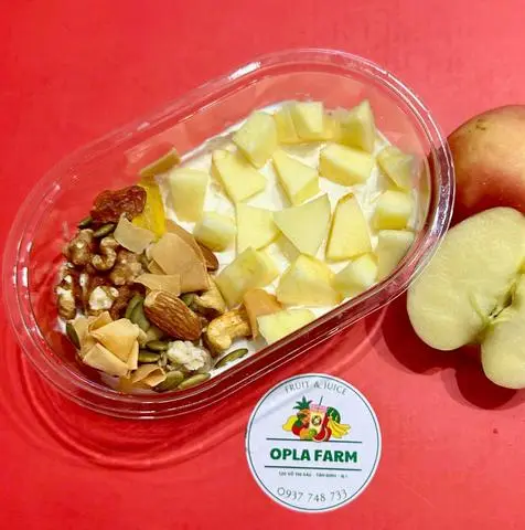 Hình ảnh (G8) Táo - sữa chua Hy Lạp - granola
