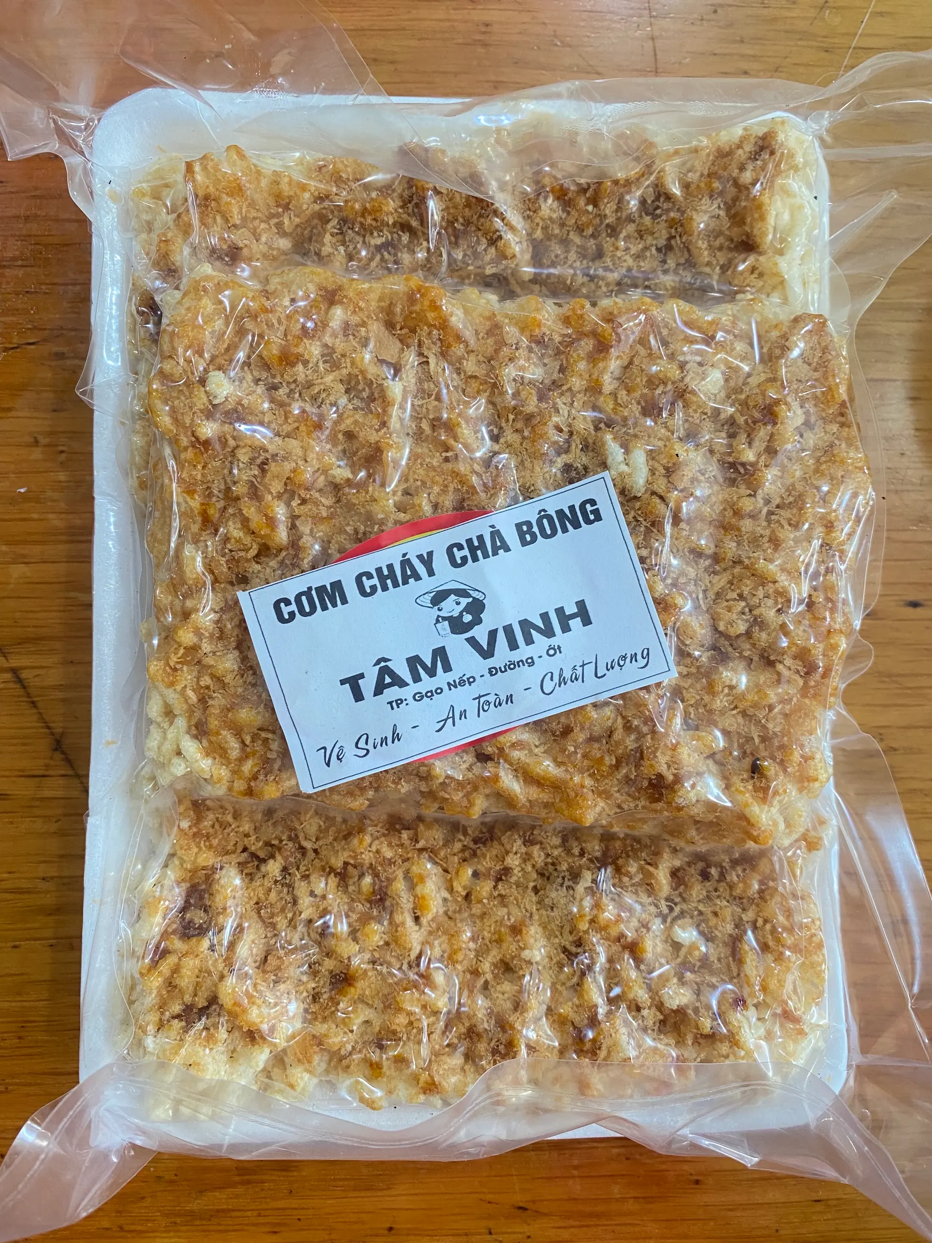 Hình ảnh Cơm cháy chà bông chay