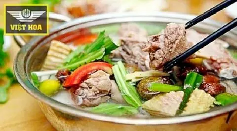 Hình ảnh Lẩu ngan om măng nhỏ