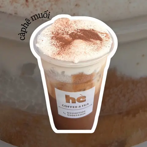 Hình ảnh cafe muối 