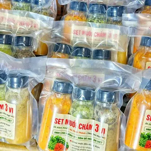 Hình ảnh Set muối chấm tam vị (Set mini)