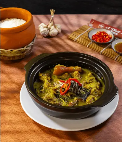 Hình ảnh Giò heo nấu giả cầy (chưa bao gồm cơm)