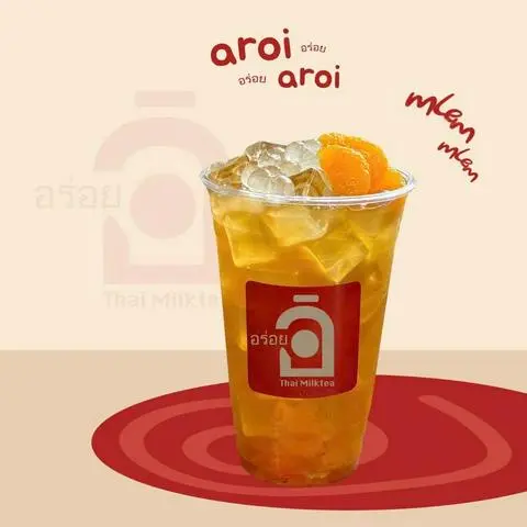 Hình ảnh Trà Quýt Quýt - Quýt Tươi Dầm - Size L 650 ml