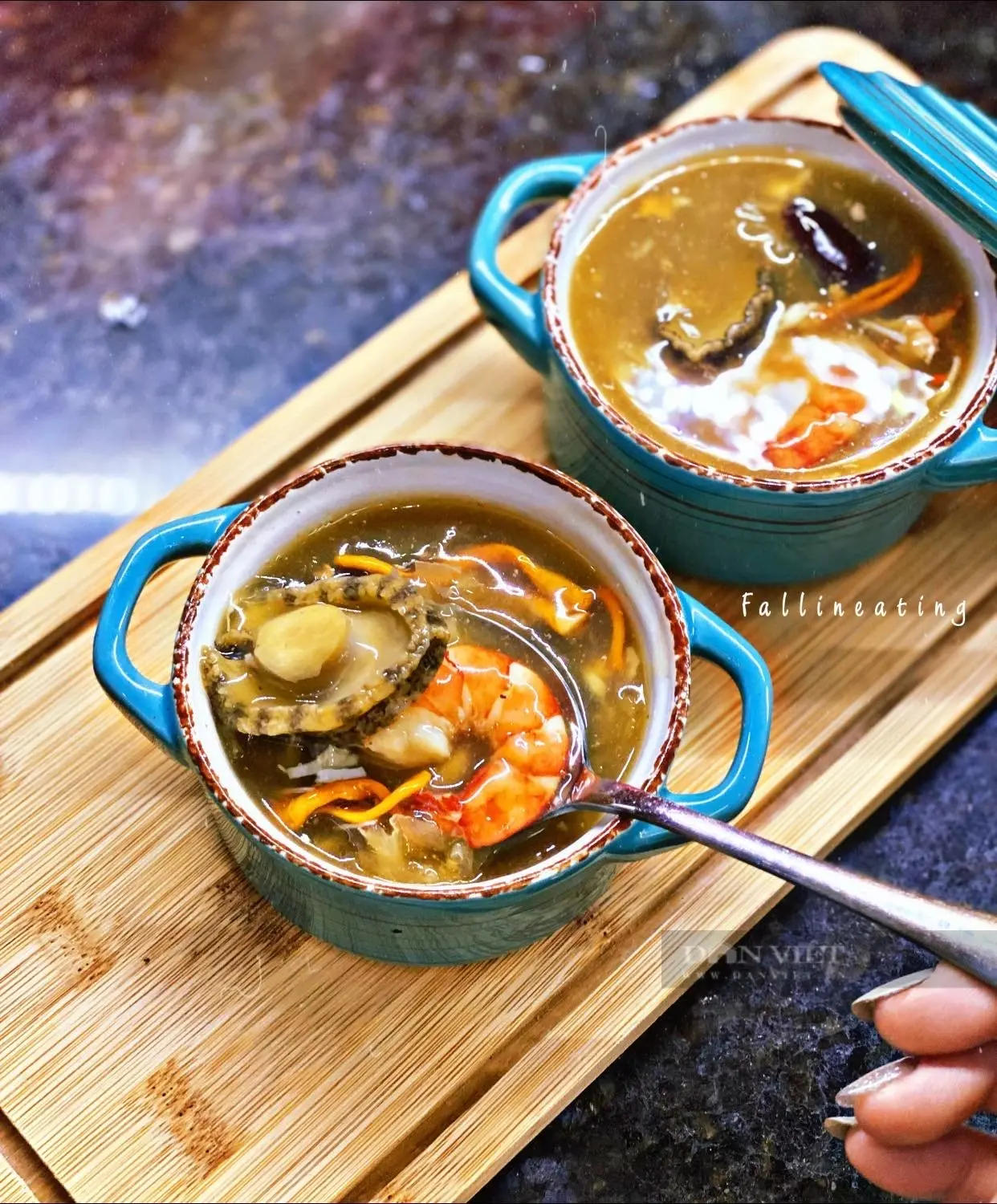 Hình ảnh Súp bào ngư + tôm VP