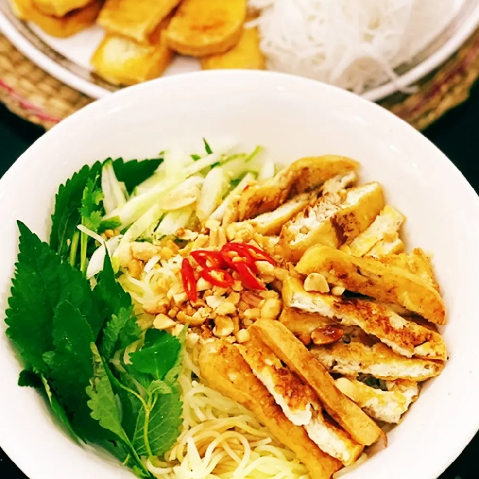 Hình ảnh Bún đậu hũ nước tương 
