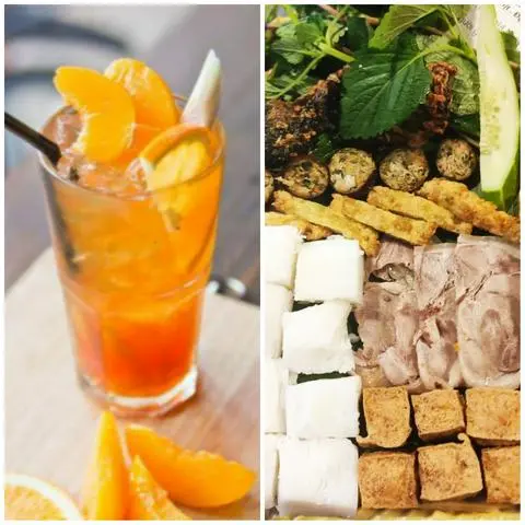 Hình ảnh Combo 3 ( 1 bún đậu đặc biệt - 1 trà đào )