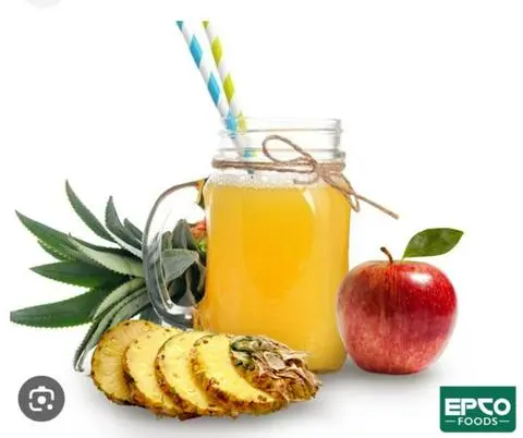Hình ảnh nước ép thơm + táo- ly 800ml