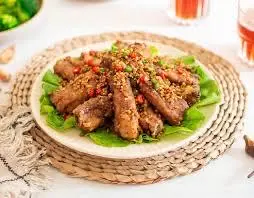 Hình ảnh Sườn rang muối hk