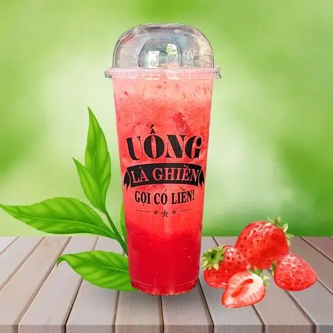 Hình ảnh Trà dâu tây 700ml