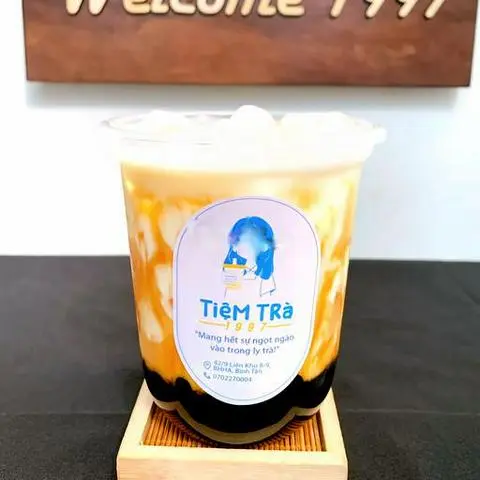 Hình ảnh Sữa tươi trân châu đường đen