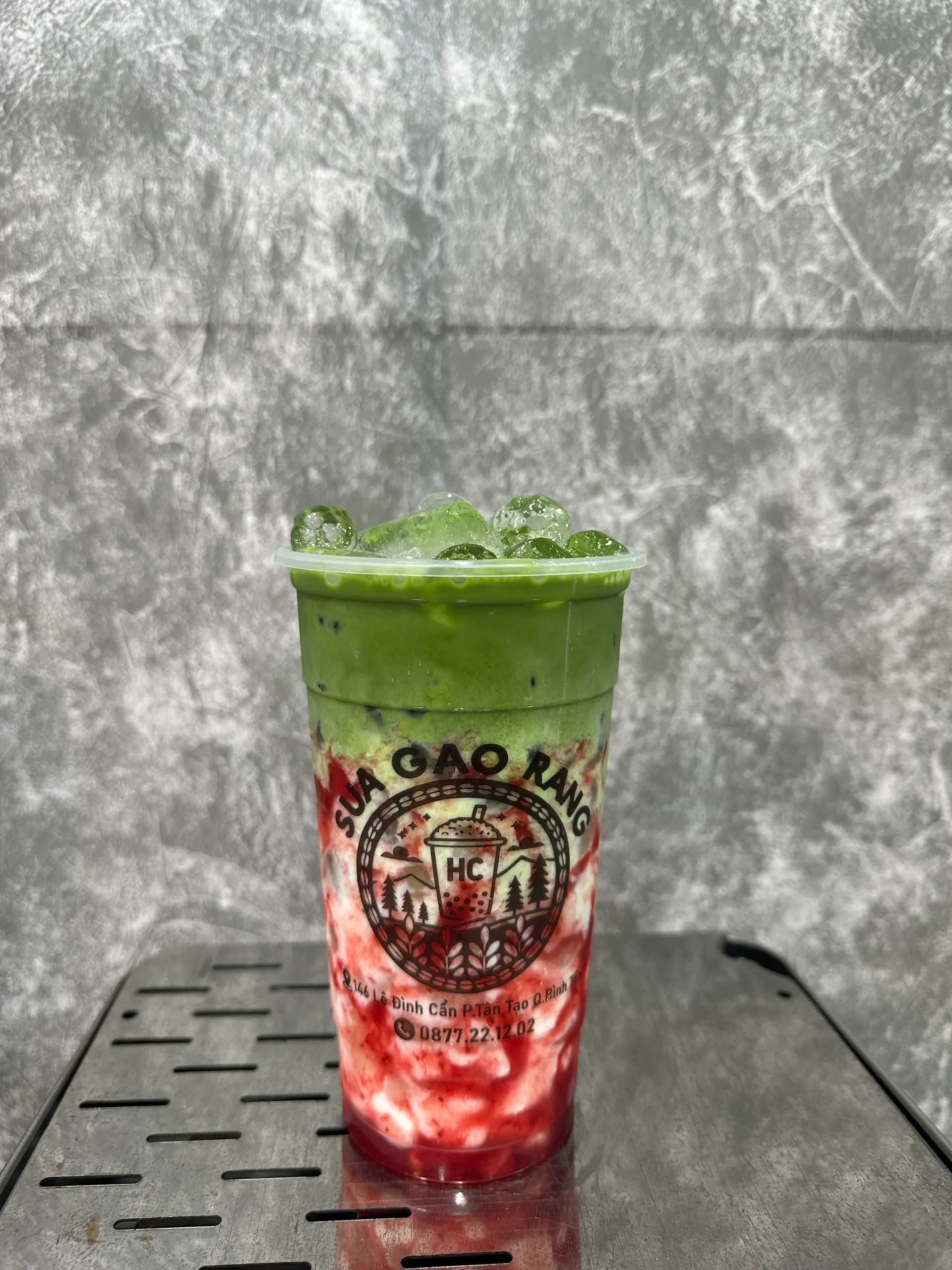 Hình ảnh Matcha Latte Dâu