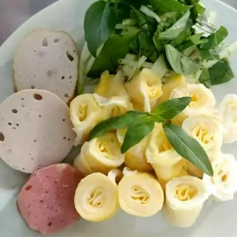 Hình ảnh Bánh ướt trứng