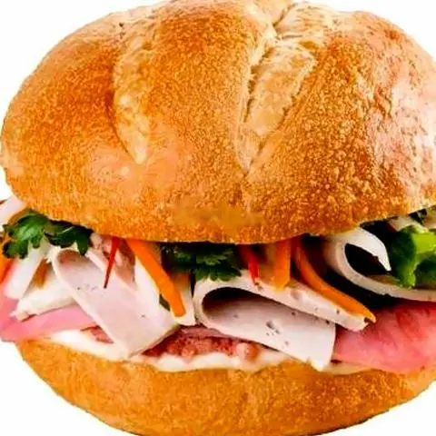 Hình ảnh Hambuger thịt nguội