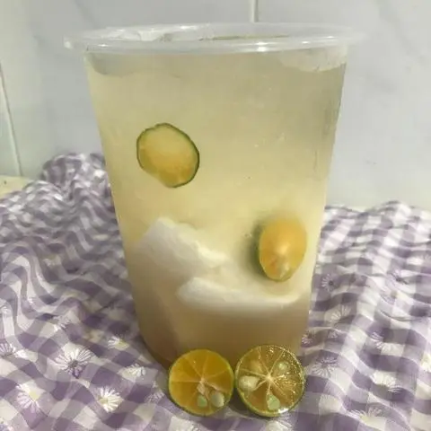 Hình ảnh Dừa tắc tươi - ly khổng lồ