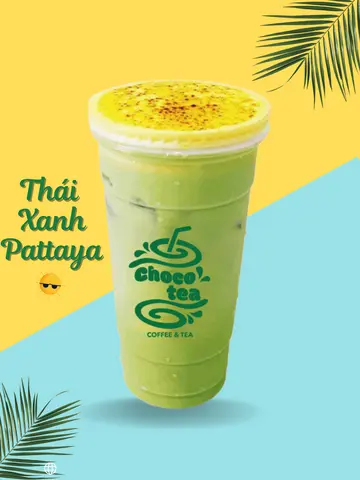 Hình ảnh TRÀ SỮA THÁI XANH PATTAYA KEM TRỨNG - SIZE L