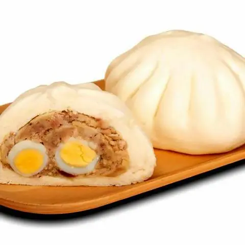 Hình ảnh Bánh Bao 2 Trứng Cút