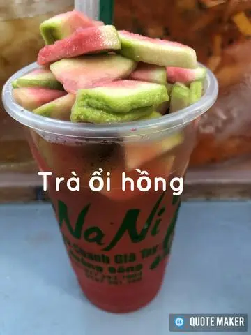 Hình ảnh Trà ổi hồng tươi 700ml