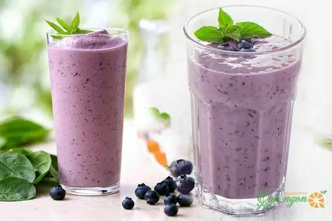 Hình ảnh Sinh tố việt quất