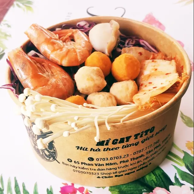 Hình ảnh Mì cay hải sản ( tặng 1ly nước ngọt) 