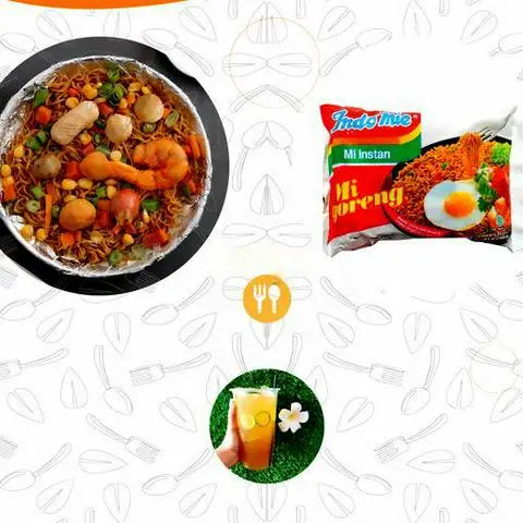 Hình ảnh Mì trộn thập cẩm 2 mì - kèm 1 trà tắc