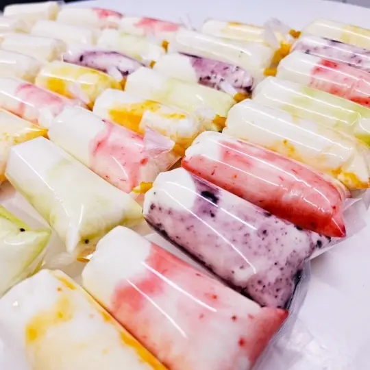 Hình ảnh Set 10 bịch nhỏ - Sữa chua dẻo mix trái cây đủ vị