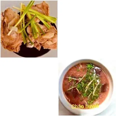 Hình ảnh Cháo + Má 2 người ăn