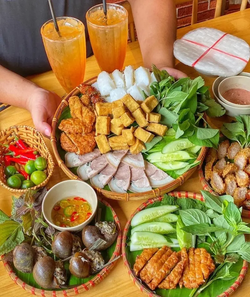 Hình ảnh Bún Đậu Thập Cẩm 1 Người + 1 ly Trà Tắc 