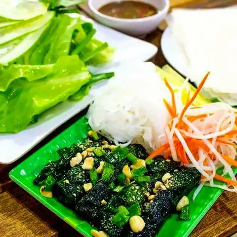Hình ảnh Bò Lá Lốt Cuốn Rau