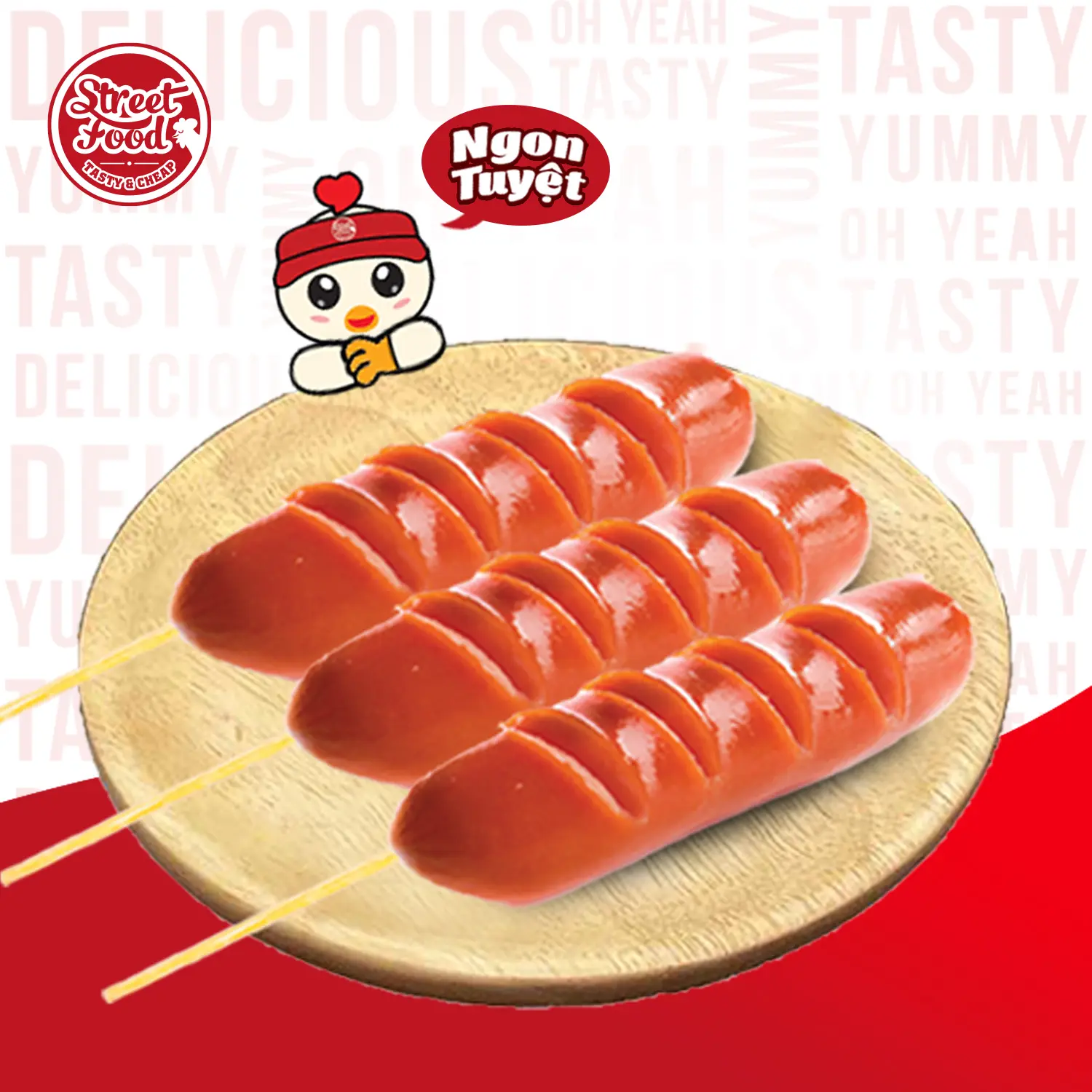 Hình ảnh Xúc Xích Chiên