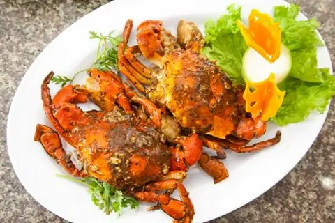 Hình ảnh Cua Cháy Bơ Tỏi