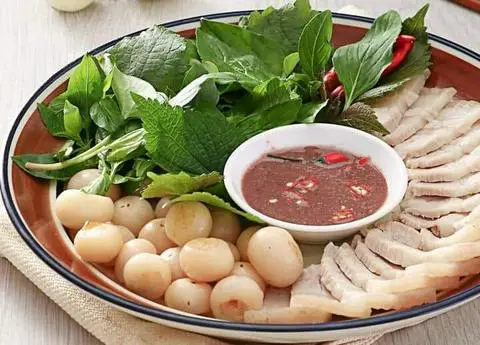 Hình ảnh ca phao mam tom,(thuc an them)