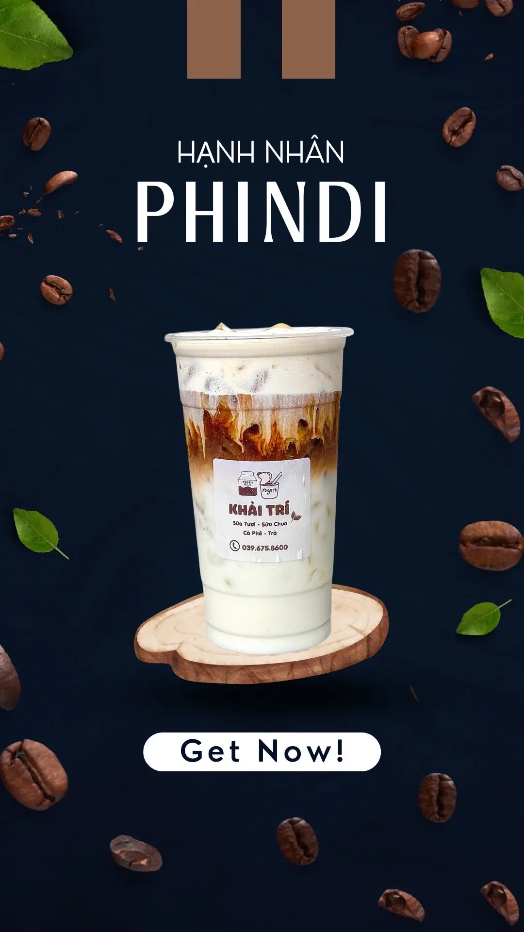 Hình ảnh Phindi Hạnh Nhân (Cà Phê)