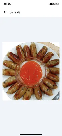 Hình ảnh bò lá lốt-1 xiên