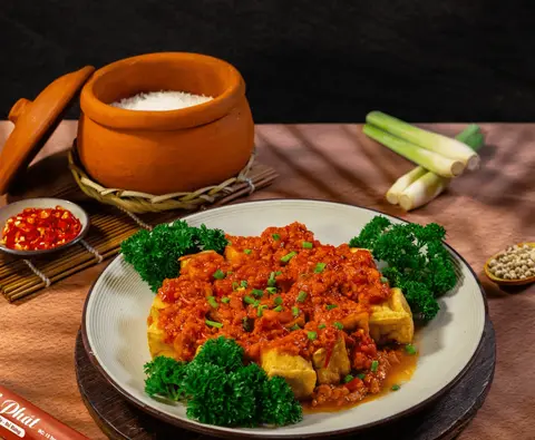 Hình ảnh Đậu hũ sốt cà chua